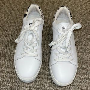 Ash White Leather Platform Sneakers Size 39